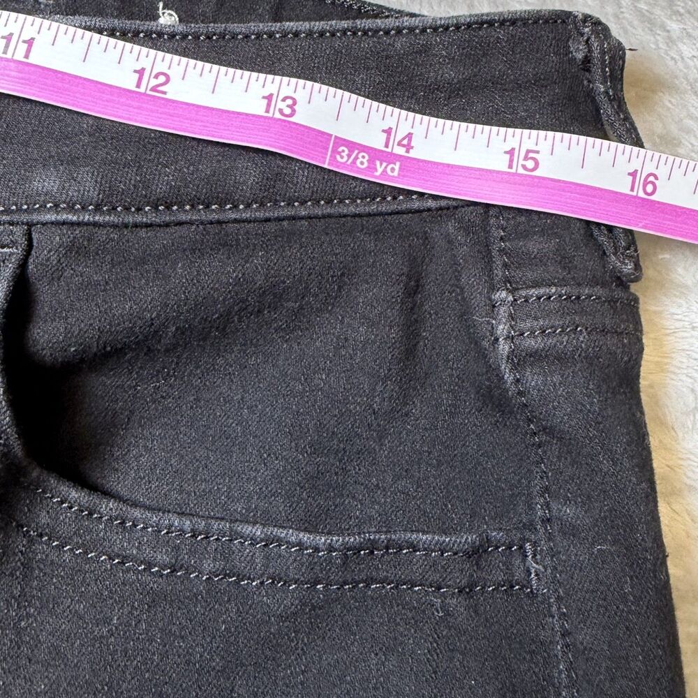 American Eagle Womens Size 12 Long The Dream Jean Black High Rise Jegging Skinny - Picture 8 of 16